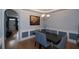 Inviting dining room features wainscoting, a chandelier, and space for entertaining at 2353 Maplewood Se Ct # 25, Atlanta, GA 30339