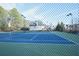 Community tennis courts with chain link fencing at 2353 Maplewood Se Ct # 25, Atlanta, GA 30339