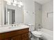 Updated bathroom with new vanity and tub/shower combo at 3781 Hickory Ridge Ct, Marietta, GA 30066