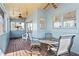 Relaxing screened porch with ceiling fan and outdoor seating at 3781 Hickory Ridge Ct, Marietta, GA 30066