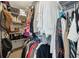 Spacious walk-in closet with shelving and hanging rods at 15 Independence Nw Pl, Atlanta, GA 30318