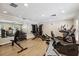 Modern fitness center with cardio and weight equipment at 15 Independence Nw Pl, Atlanta, GA 30318