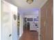 View from entryway, showing living room and hardwood floors at 2710 Se Cumberland Court, Smyrna, GA 30080