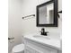 Clean bathroom, featuring a vanity with quartz countertop at 2966 Knollberry Ln, Decatur, GA 30034