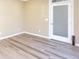 Office space with hardwood floors and neutral color walls at 1494 Willow Bnd, Woodstock, GA 30188