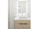 Modern bathroom with a floating vanity and a white vessel sink at 2870 Daws Se Ave, Atlanta, GA 30317