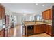 Kitchen with granite countertops and stainless steel appliances at 679 Crosswinds Cir, Marietta, GA 30008