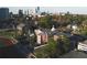 Aerial view of school campus with city skyline in background at 94 Sheridan Dr, Atlanta, GA 30305