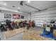 Spacious garage with multiple motorcycles and ample storage at 697 Kendall Ne St, Atlanta, GA 30312