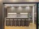 Modern kitchen with sleek cabinetry and breakfast bar at 697 Kendall Ne St, Atlanta, GA 30312