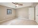 Spacious bedroom with tile floors and ceiling fan at 458 Holly Nw St, Atlanta, GA 30318