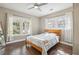 Bright bedroom with wood floors and large windows at 458 Holly Nw St, Atlanta, GA 30318