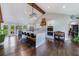 Modern kitchen with white cabinetry, large island, and high-end appliances at 9585 Hutcheson Ferry Rd, Palmetto, GA 30268