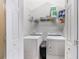 Convenient laundry room with washer and dryer at 9585 Hutcheson Ferry Rd, Palmetto, GA 30268