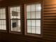 Basement with brick fireplace visible through windows at 1485 Reynolds Sw Rd, Atlanta, GA 30331