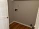 Laundry closet with space for washer and dryer at 1485 Reynolds Sw Rd, Atlanta, GA 30331