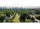 Aerial view of a neighborhood park with cityscape in the distance at 59 Stafford Nw St, Atlanta, GA 30314