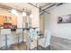 Open concept dining area with kitchen and breakfast bar visible at 120 Ralph Mcgill Ne Blvd # 706, Atlanta, GA 30308
