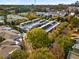 Aerial view of the property, highlighting its location and surrounding landscape at 400 Village Ne Pkwy # 120, Atlanta, GA 30306