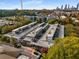 Aerial view showcasing the building's modern architecture and rooftop access at 400 Village Ne Pkwy # 120, Atlanta, GA 30306