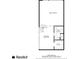 Floor plan of the second floor, featuring one bedroom and a full bathroom at 400 Village Ne Pkwy # 120, Atlanta, GA 30306