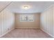 Simple bedroom with neutral walls and carpet at 2473 Tyler Way, Decatur, GA 30032