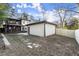 Backyard with detached garage and stone pathway at 1159 Morley Se Ave, Atlanta, GA 30312