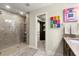 Bathroom with walk-in shower and a large closet at 1159 Morley Se Ave, Atlanta, GA 30312