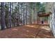 Private backyard with deck and wooded area at 113 Omega Ct, Dallas, GA 30157