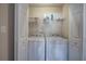 Convenient laundry closet with washer and dryer included at 113 Omega Ct, Dallas, GA 30157