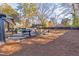 Deck with grill and patio furniture overlooking a large backyard at 1810 Kinridge Rd, Marietta, GA 30062