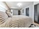 Main bedroom with a plush bed and gray walls at 1810 Kinridge Rd, Marietta, GA 30062