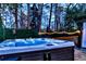 Enjoy a relaxing soak in the hot tub at night at 1810 Kinridge Rd, Marietta, GA 30062