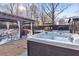 Enjoy the bubbling hot tub under the evening sky at 1810 Kinridge Rd, Marietta, GA 30062