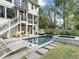 Relaxing pool area with lounge chairs and spa at 595 Sherwood Ne Rd, Atlanta, GA 30324