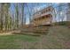 Two-story house with deck and terraced backyard at 3796 Hickory Ridge Ct, Marietta, GA 30066