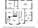 Detailed floor plan showcasing a spacious layout with multiple bedrooms, a loft, and ample closet space at 4001 Village Crossing Cir, Ellenwood, GA 30294