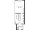 Upper floor plan showing primary bedroom, bathroom, hall, utility room and balcony at 841 United Se Ave, Atlanta, GA 30312