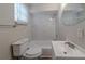 Bathroom with tub, toilet, and vanity at 491 Elbridge Nw Dr, Atlanta, GA 30318