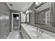 Elegant bathroom with double vanity and marble countertop at 6 Westchester Sq, Decatur, GA 30030