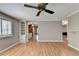 Gathering room boasting hardwood floors and built-ins at 6 Westchester Sq, Decatur, GA 30030