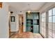 Eat-in kitchen with built-in shelving and French doors at 6 Westchester Sq, Decatur, GA 30030