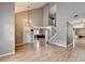 Bright living room featuring hardwood floors and a high ceiling at 6 Westchester Sq, Decatur, GA 30030