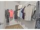 Large walk-in closet with double hanging rods at 1182 Chastain Dr # 8, Sugar Hill, GA 30518