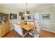 Inviting dining area featuring a classic table set, perfect for Gathering meals and entertaining at 3660 Hickory Se Cir, Smyrna, GA 30080