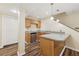 View of the basement kitchenette with stainless steel appliances, granite counters and a small bar at 3660 Hickory Se Cir, Smyrna, GA 30080