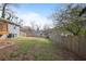 Fenced backyard offering a private outdoor space with plenty of greenery at 2222 Hill Nw St, Atlanta, GA 30318