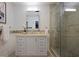 This stylish bathroom features a tiled walk-in shower, modern vanity, and great natural light at 2222 Hill Nw St, Atlanta, GA 30318