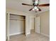 Spacious bedroom with ceiling fan and closet at 3301 Henderson Mill Rd # R1, Chamblee, GA 30341