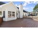 Deck with view of house and backyard at 3669 White Sands Way, Suwanee, GA 30024